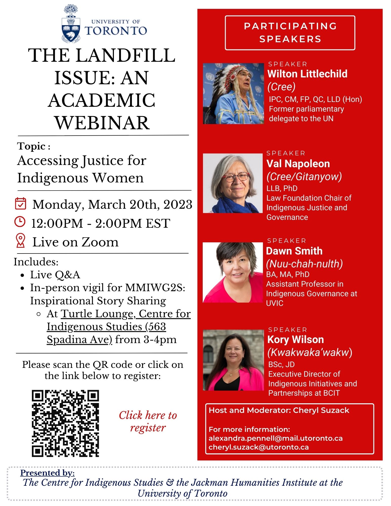 The Landfill Issue: Accessing Justice for Indigenous Women poster