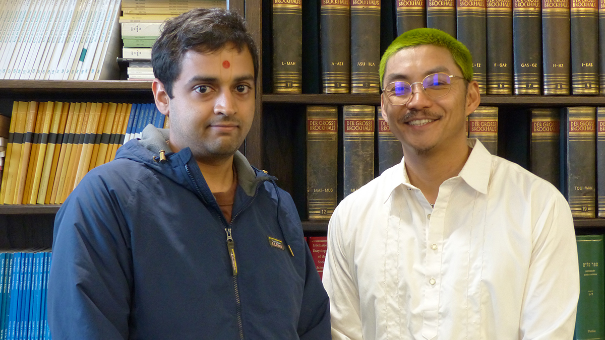L-R: Sarang Patel, Marko Geslani