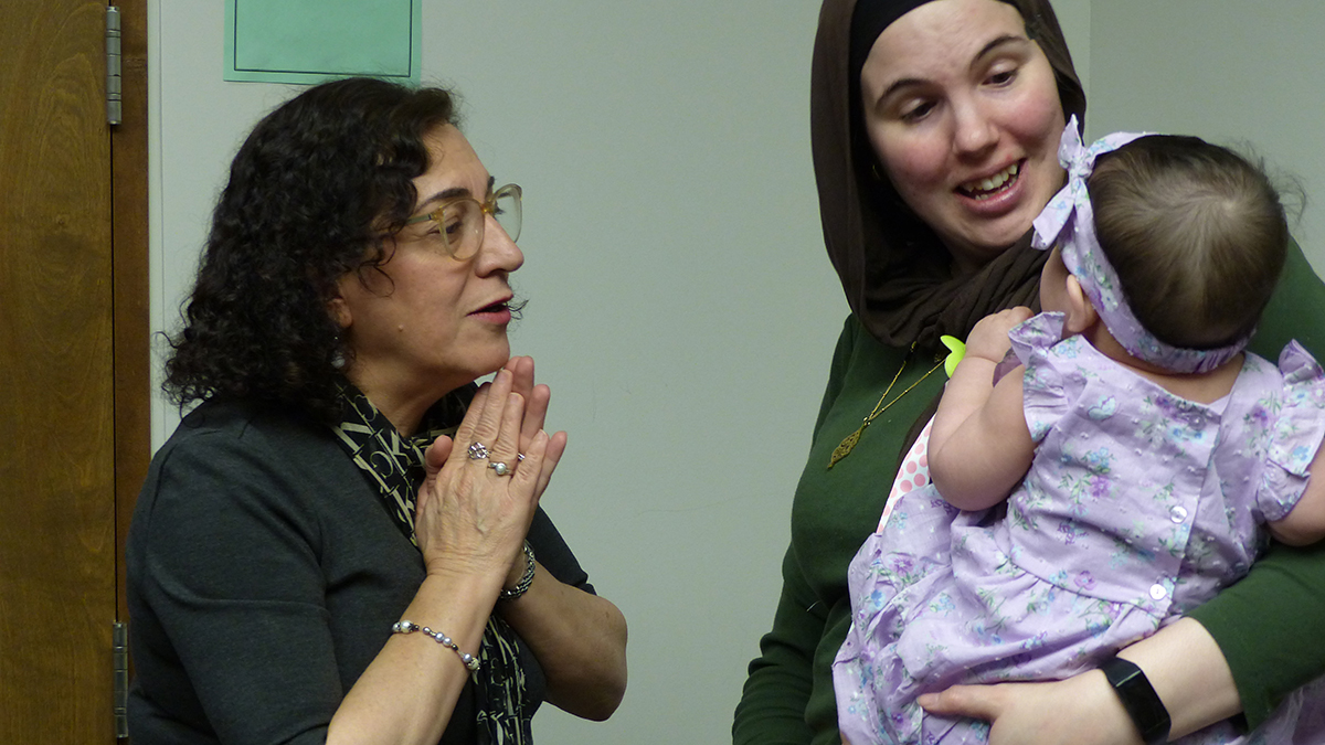 Left: Fereshteh Hashemi