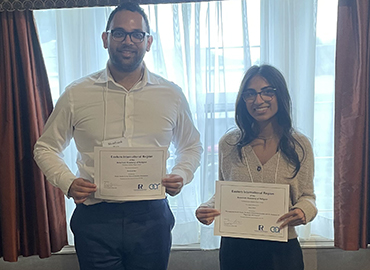 L-R: Shashank Rao, Aneri Patel