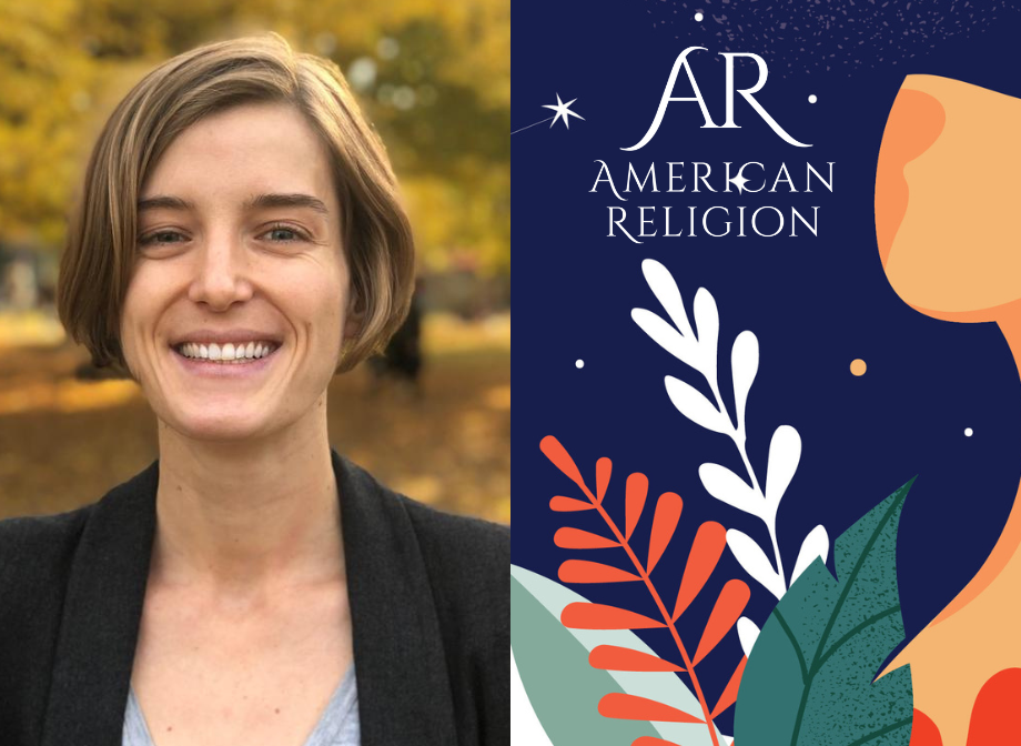 Suzanne van Geuns / cover of American Religion journal