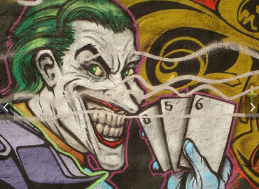 Joker graffiti